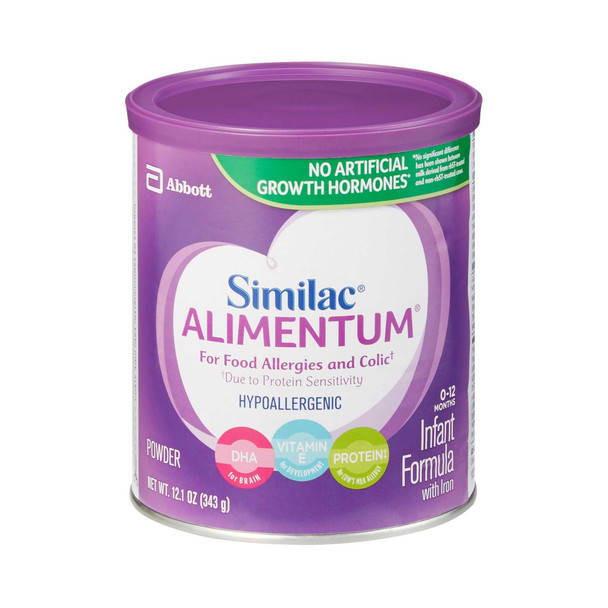 Infant Formula Similac Alimentum 12.1 oz. Can Powder 64715 Case/6