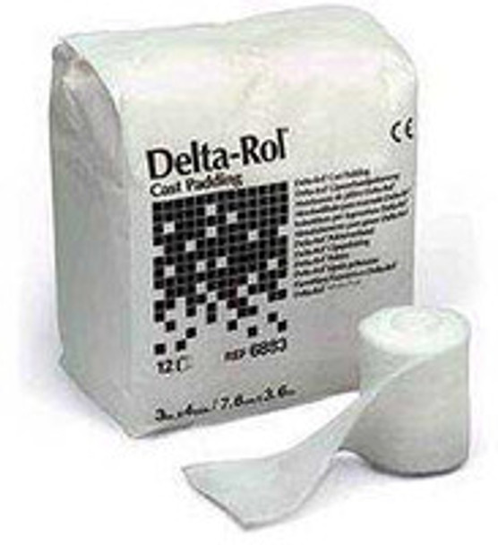 Cast Padding Undercast Delta-Rol® 3 Inch x 4 Yard Synthetic NonSterile 6883 Pack of 1