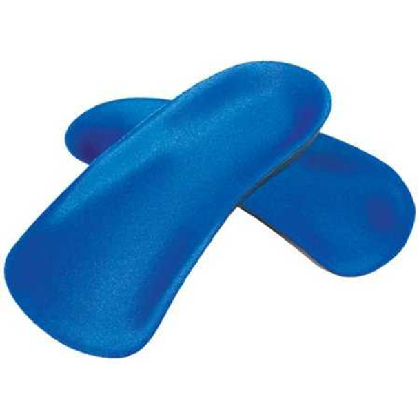 FreedomAccommodator Plantar Fasciitis Insole 3/4 Length Size 2 Foam / Nylon / Plastic Blue Male 7 to 8 / Female 6 to 8 6812 Pair/1