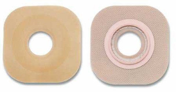 Colostomy Barrier New Image Flextend Pre-Cut Extended Wear Without Tape 2-1/4 Inch Flange Red Code Hydrocolloid 1-1/2 Inch Stoma 16108 Box/5