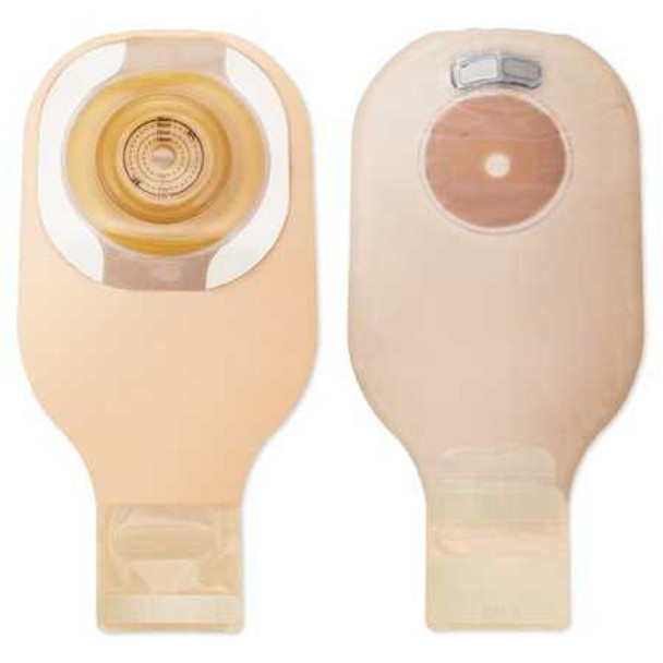 Filtered Ostomy Pouch Premier Flextend One-Piece System 12 Inch Length 1-1/2 Inch Stoma Drainable Soft Convex Trim To Fit 8678 Box/5