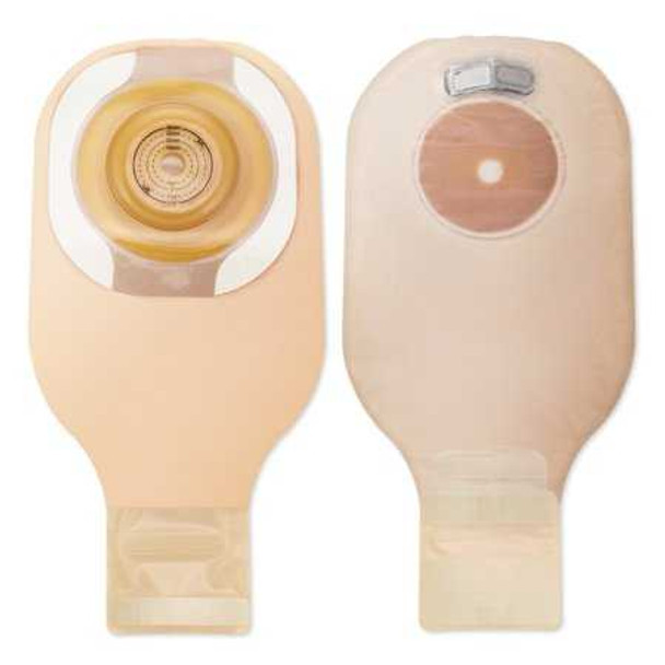 Filtered Ostomy Pouch Premier Flextend One-Piece System 12 Inch Length 2-1/8 Inch Stoma Drainable Soft Convex Trim To Fit 86711 Box/5