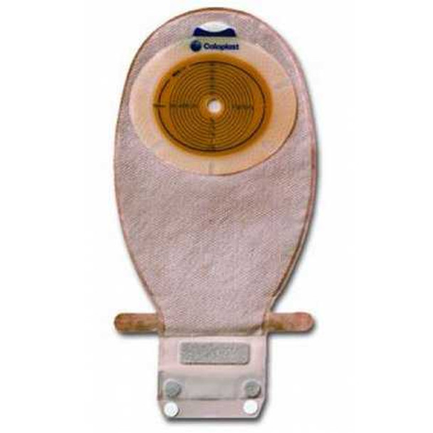 Filtered Ostomy Pouch SenSura EasiClose One-Piece System 11 1/2 Inch Length Maxi 1 Inch Stoma Drainable Convex Pre-Cut 15633 Box/10