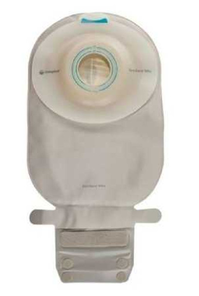 Filtered Ostomy Pouch SenSura Mio Convex One-Piece System 11 Inch Length Maxi 1 Inch Stoma Drainable Deep Convex Pre-Cut 16761 Box/10