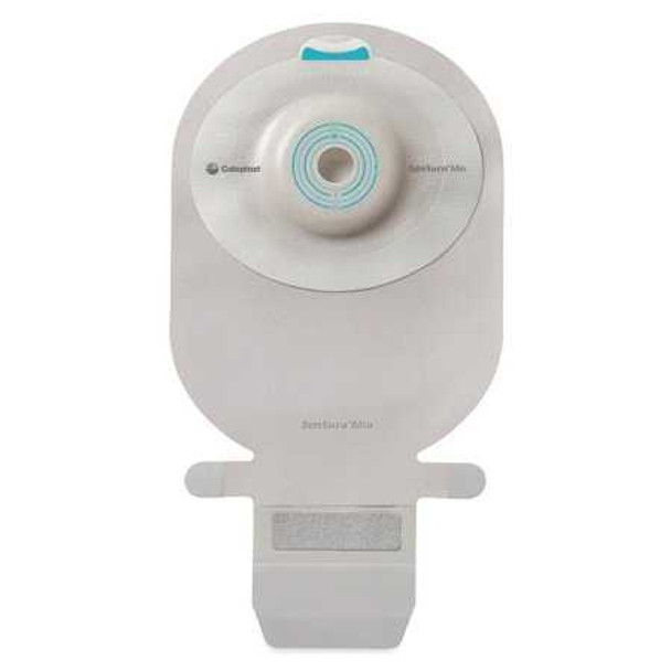 Filtered Ostomy Pouch SenSura Mio Convex One-Piece System 11 Inch Length Maxi 5/8 to 1-5/16 Inch Drainable Deep Convex Trim To Fit 16766 Box/10