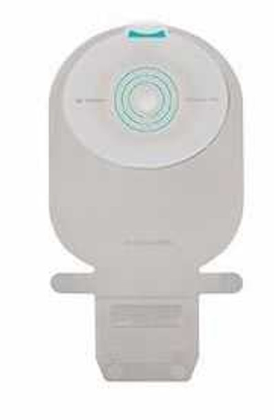 Filtered Ostomy Pouch SenSura Mio One-Piece System Maxi 1-1/2 Inch Stoma Drainable Flat Pre-Cut 10480 Box/10