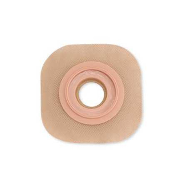 Ostomy Barrier New Image CeraPlus Pre-Cut Extended Wear Adhesive Tape Borders 57 mm Flange Red Code System 1-1/8 Inch Opening 11505 Each/1