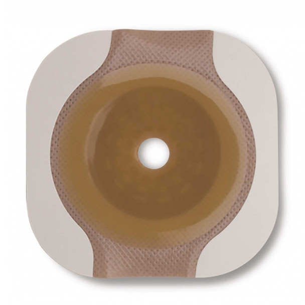 Ostomy Barrier New Image Flextend Trim to Fit Standard Wear Adhesive Tape 44 mm Flange Green Code System Hydrocolloid Up to 1-1/4 Inch Opening 14202 Each/1