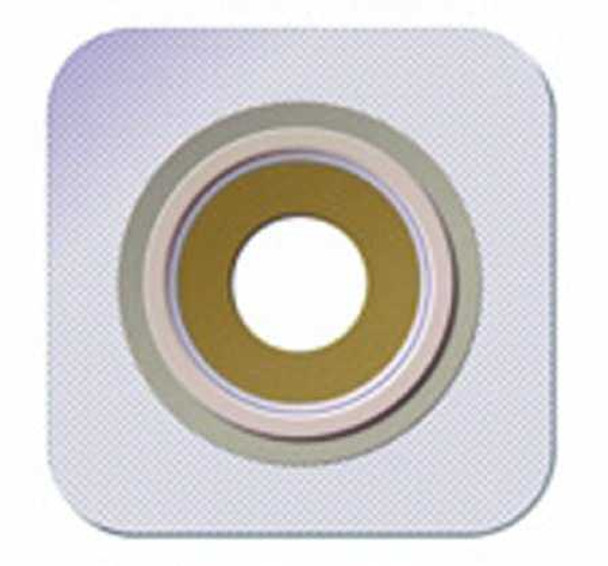 Ostomy Barrier Sur-Fit Natura Stomahesive Trim to Fit Moldable Flexible 1-3/4 Inch Flange Hydrocolloid 1/2 to 7/8 Inch Stoma 411801 Box/10