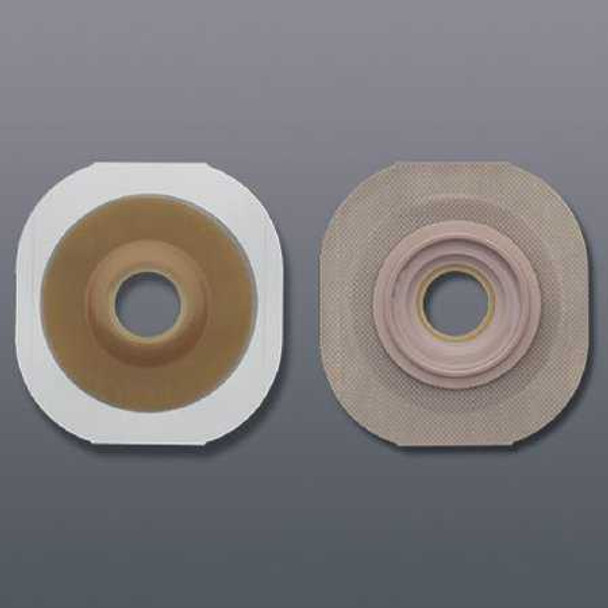 Skin Barrier New Image Flextend Pre-Cut Extended Wear Tape 2-1/4 Inch Floating Flange Red Code 1-1/2 Inch Stoma 14908 Box/5