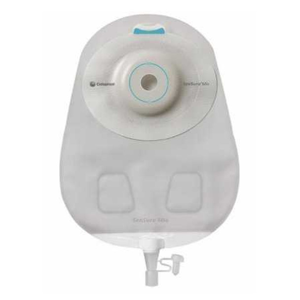 Urostomy Pouch SenSura Mio Convex One-Piece System 10-1/2 Inch Length Maxi 3/8 to 1-11/16 Inch Drainable Convex Light Trim to Fit 16837 Box/10
