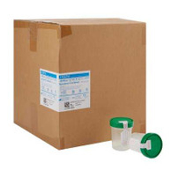AMSure Specimen Container, Plastic, 120 mL, Sterile  AS341, Case of 100