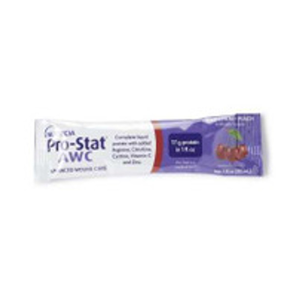 Oral Supplement Pro-Stat® AWC Wild Cherry Punch Flavor Liquid 1 oz. Individual Packet 78398 Case of 96
