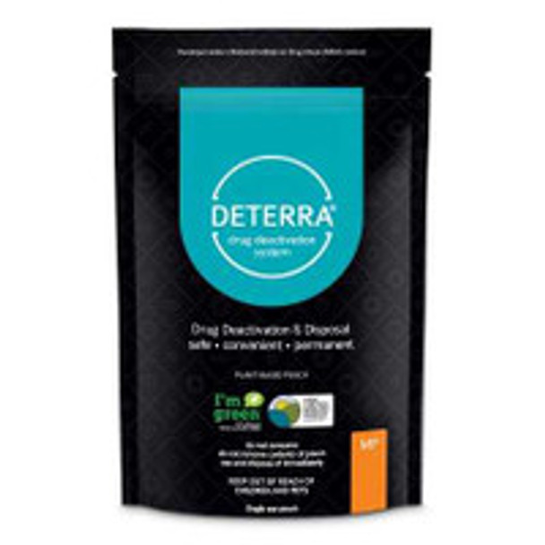 Drug Disposal Pouch Deterra® Medium, 45 Pill or 6 Patch or 6 oz. Liquid Capacity 7018-CASE Pack of 1