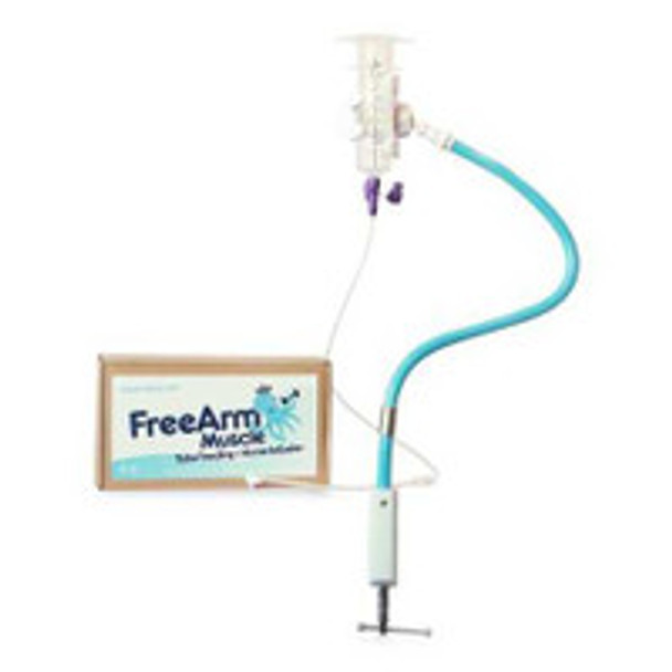 Feeding Tube / Infusion Bag Holder FreeArm® Muscle Blue FAM001001B Case of 50