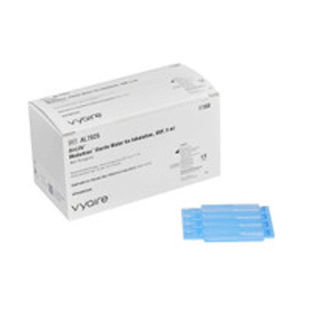 Suctioning Solution AirLife® Modudose® Sterile Water Not for Injection Unit Dose Vial 5 mL AL7025 Case of 1000