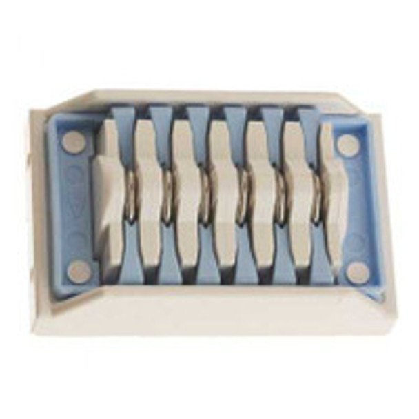 Adhesive Cartridge Style Ligating Clip Horizon Titanium Medium Blue Clip 6 Clips 002200 CR/6