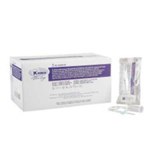 K-Shield® Advantage Blood Collection Set with Holder 23 Gauge 3/4 Inch Needle Length Safety Needle 12 Inch Tubing Sterile DBMH-23G Case of 100