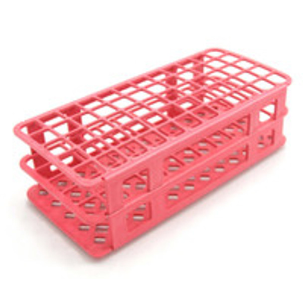 Fold and Snap Test Tube Rack 60 Place 5 to 15 mL Tube Size White 2-2/5 x 4-1/8 x 9-2/3 Inch HS243077W Pack of 1