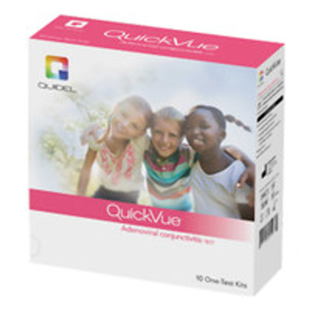 Other Infectious Disease Test Kit QuickVue® Acute Conjunctivitis (Pink Eye) 10 Tests CLIA Waived 20324 Kit/10