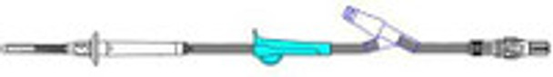 Primary IV Administration Set MedStream Gravity 1 Port 20 Drops / mL Drip Rate Without Filter 81 Inch Tubing Solution Without Flow Regulator MS920 Pack of 1