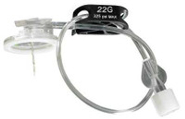 Huber Needle Infusion Set Surecan Safety II 20 Gauge 1-1/2 Inch 7-1/2 Inch Tubing Without Port 4447009-02 Box/20