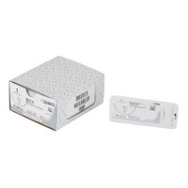 Absorbable Suture with Needle PDS II Polydioxanone TP-1 1/2 Circle Taper Point Needle Size 1 Monofilament Z880G Box of 12