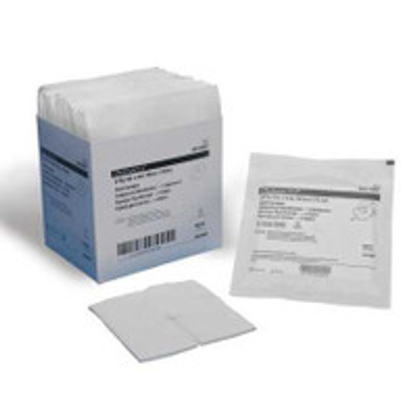 Dermacea Drain Sponge, Size 4 x 4'', 6-Ply  2 per Pack, 25 Packs per Box  Box of 1