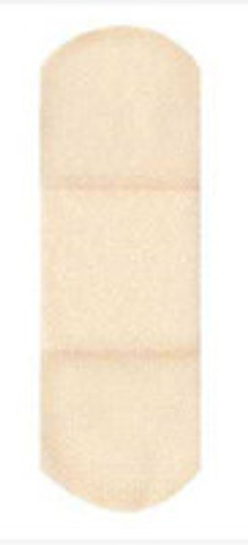 Adhesive Strip American White Cross 1 x 3 Inch Tricot Rectangle Tan Sterile 1790033 Box of 100
