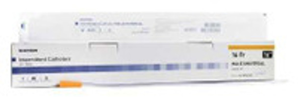 Urethral Catheter McKesson Coude Tip Uncoated PVC 16 Fr. 16 Inch 16-M1616C Box of 30