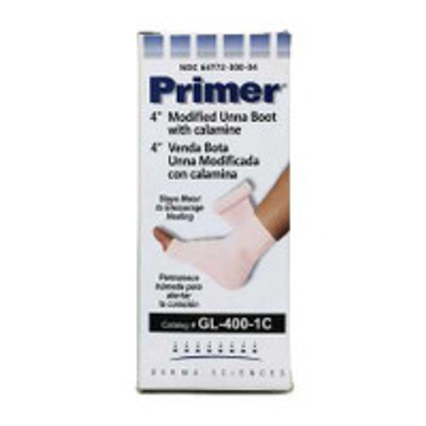 Unna Boot Primer® Zinc Oxide / Calamine 4 Inch x 10 Yard GL4001C One Dozen