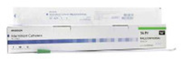 Urethral Catheter McKesson Coude Tip Uncoated PVC 14 Fr. 16 Inch 16-M1614C Pack of 1