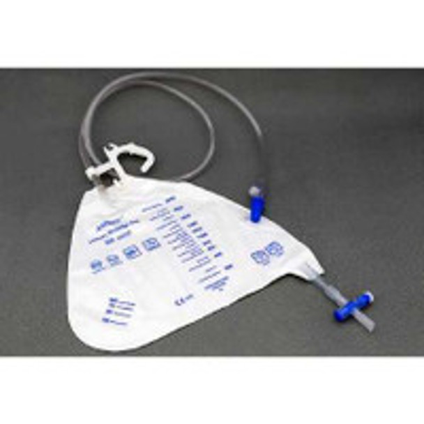 Urinary Drain Bag AMSure® Anti-Reflux Valve Sterile Fluid Path 2000 mL Vinyl AS332 Pack of 1