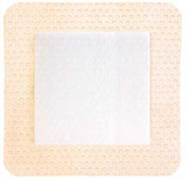 Foam Dressing ComfortFoam Border 7 x 7 Inch With Border Waterproof Backing Silicone Adhesive Square Sterile 43770 Pack of 1