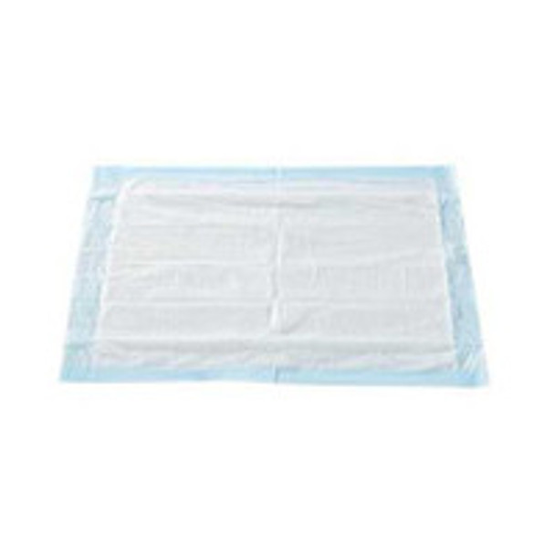 Disposable Underpad McKesson Classic 17 x 24 Inch Fluff / Polymer Light Absorbency UPLT1724 Case of 300