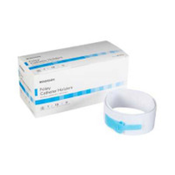 McKesson Foley Catheter Holder with Dual-Locking Tabs, 2 x 24'', Hook and Loop Closure  Fits Most Indwelling Catheters  Nonsterile, Bag of 1