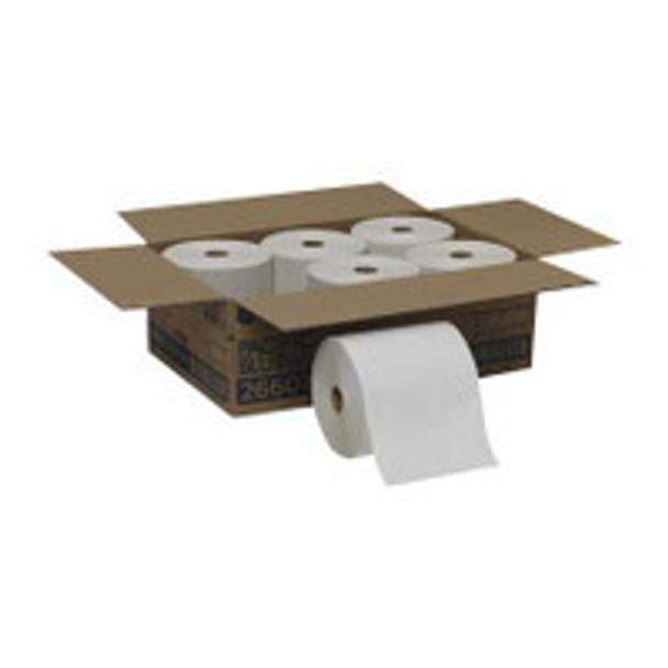 Paper Towel Pacific Blue Basic Hardwound Roll 7-7/8 Inch x 800 Foot 26601 Case of 6
