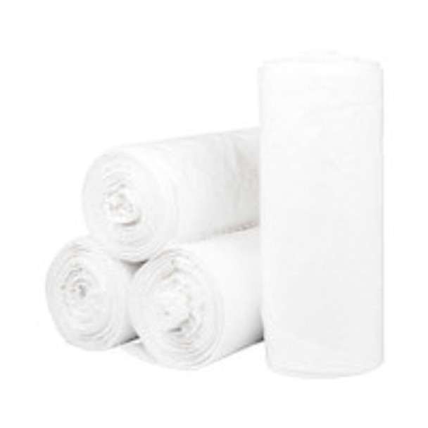 Trash Bag McKesson 33 gal. White LLDPE 0.70 mil 30 x 39 Inch Star Seal Bottom Coreless Roll WSL3339XHW-2 Case of 150