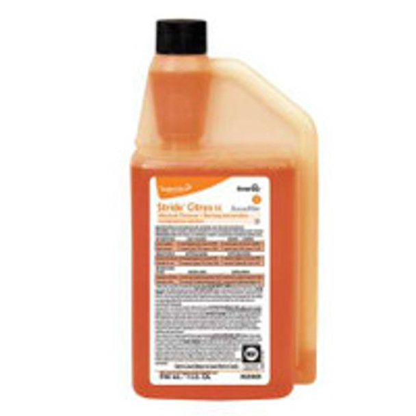 Diversey Stride® Citrus SC Surface Cleaner Alcohol Based Manual Pour Liquid Concentrate 32 oz. Bottle Citrus Scent NonSterile DVS903909 Case of 6