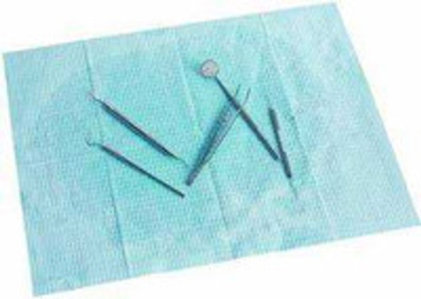 Procedure Towel Durawick® 13 x 18 Inch Blue NonSterile 983914 Case of 100