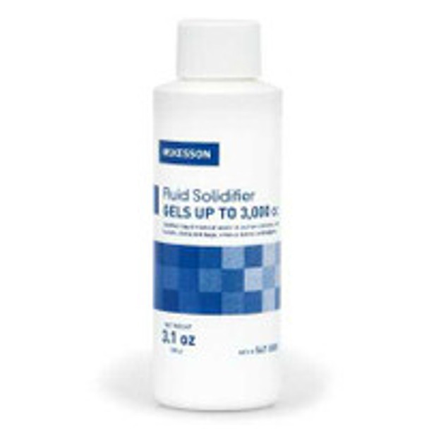 Fluid Solidifier McKesson 3,000 cc Screw Top Bottle 3.17 oz 547-3000 Case of 75
