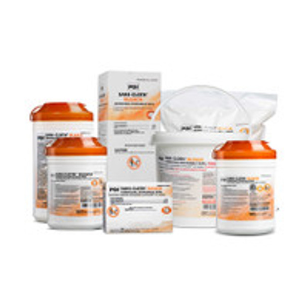 Surface Disinfectant Cleaner Sani-Cloth Bleach Quaternary Based Wipe 160 Count Pail Manual Pull Chlorine Scent P7007P CN/160