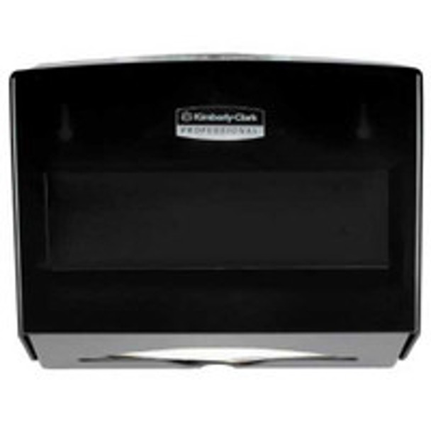 Paper Towel Dispenser K-C PROFESSIONAL SCOTTFOLD Smoke Plastic Manual Pull Wall Mount 09215 Case of 1