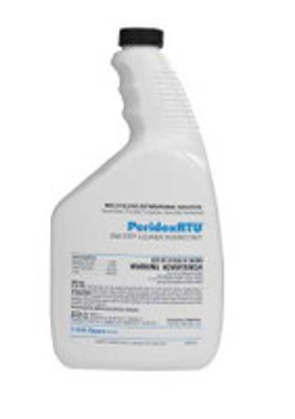 PeridoxRTU Surface Disinfectant Cleaner Peroxide Based Manual Pour Liquid 32 oz. Bottle Vinegar Scent NonSterile 19084304 Case of 6