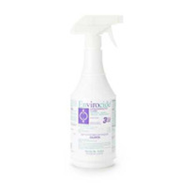 Envirocide® Surface Disinfectant Cleaner Alcohol Based Pump Spray Liquid 24 oz. Bottle Alcohol Scent NonSterile 13-3324 Case of 12