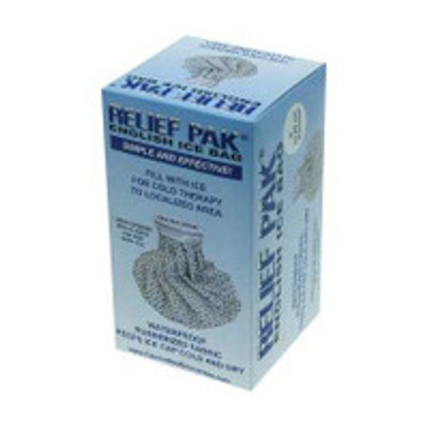 English Style Ice Bag Relief Pak® General Purpose One Size  9 Inch Diameter Rubberized Fabric / Plastic Reusable 11-1061 Pack of 1