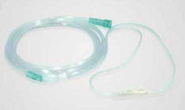 Nasal Cannula Continuous Flow AirLife Adult Curved Prong / NonFlared Tip SFT2699 Case of 50