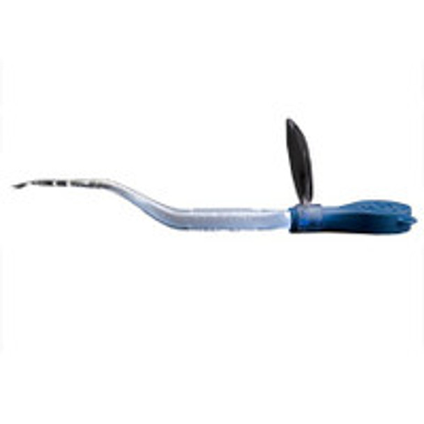 Ear Curette Lighted FlexLoop® Round Handle 3 mm Tip Curved Flexible Oval Loop Tip 3330 Box of 50