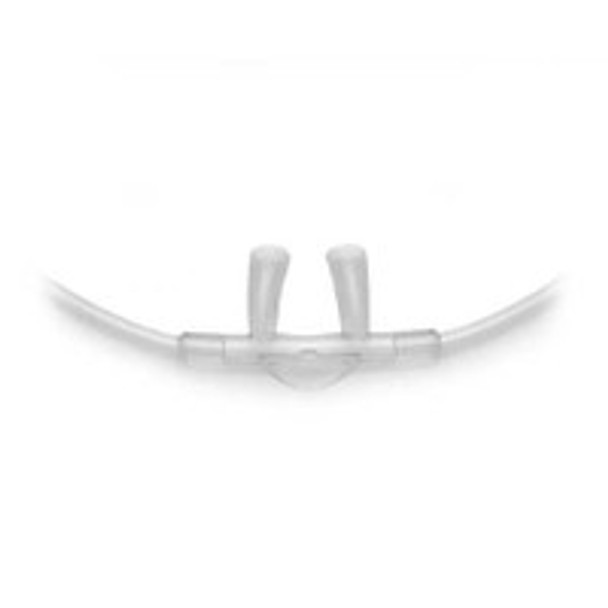 Nasal Cannula Continuous Flow Hudson RCI® Adult Curved Prong / Flared Tip HUD1104 Pack of 1