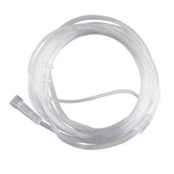 Nasal Cannula Low Flow Delivery McKesson Adult Curved Prong / NonFlared Tip 32637 Case of 50